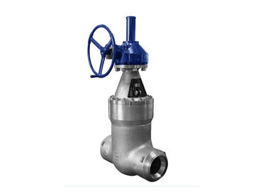 Gear Operated Pressure Seal Gate Valve Class 1500-2500 For Power Station