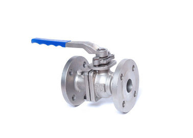 PN16 Stainless Steel Flanged Ball Valve DN50 Handle SS304 SS316 WCB